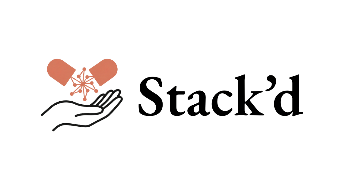Stack D Logo Stack'd — Personalized Supplement Protocols from Your Blood Tests